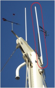 lightning protection on a sailboat