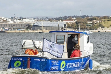 New electric ferries take to the water in Plymouth and Paris The