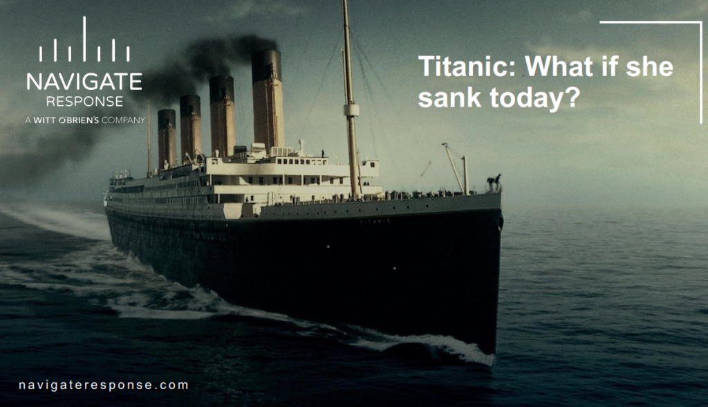 109 years after Titanic sank: What if she sank today? - The ...