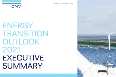 Energy Transition Outlook 2021 Report Published By DNV - The ...